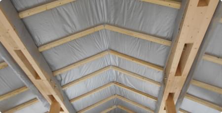 Утепление кровли и балок